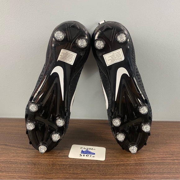 Nike Alpha Menace Elite Detachable CI1530-001 Black Football Cleats Men’s Sz - Picture 7 of 12
